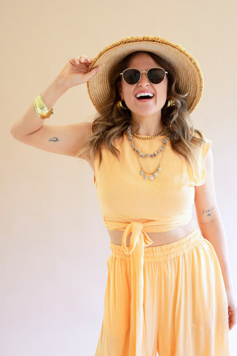 Cumin Convertible Wrap Blouse