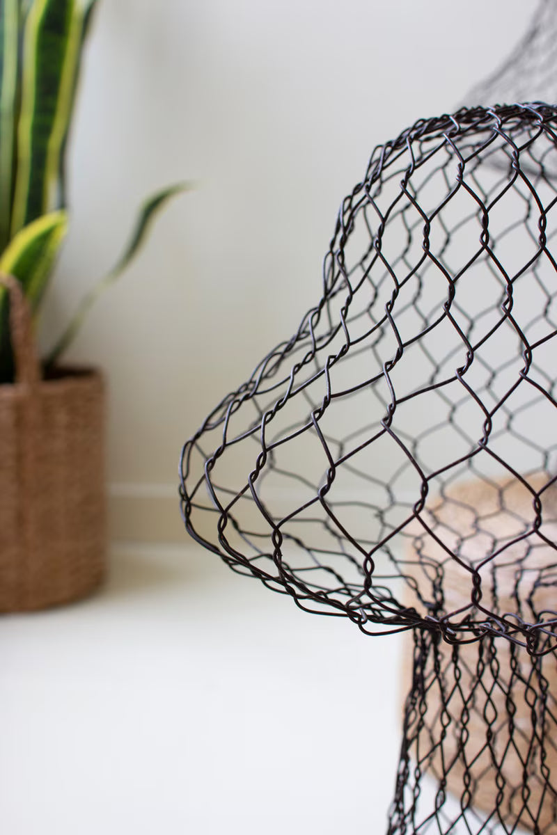 Set of 3 Wire Mushrooms
