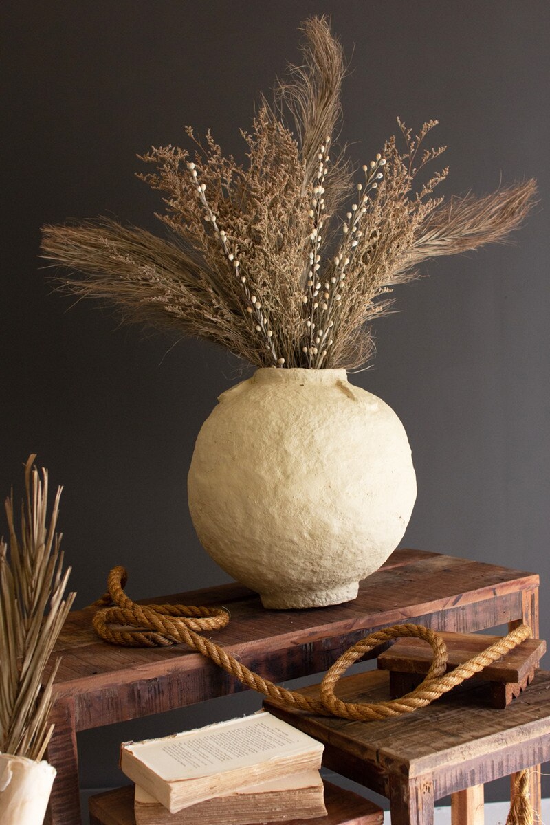 Paper Mache Urn
