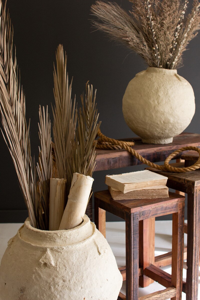 Paper Mache Urn