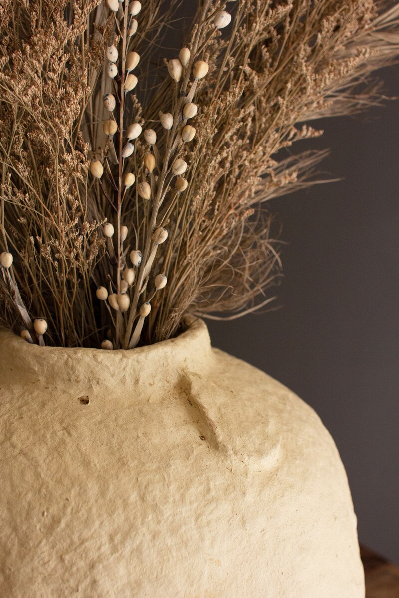 Paper Mache Urn