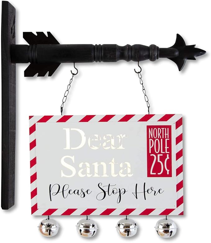 13 Inch Dear Santa LED Postcard Cutout Arrow Replacement