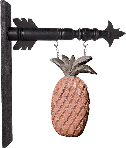 12 Inch Brown Wood Pineapple Arrow Replacement