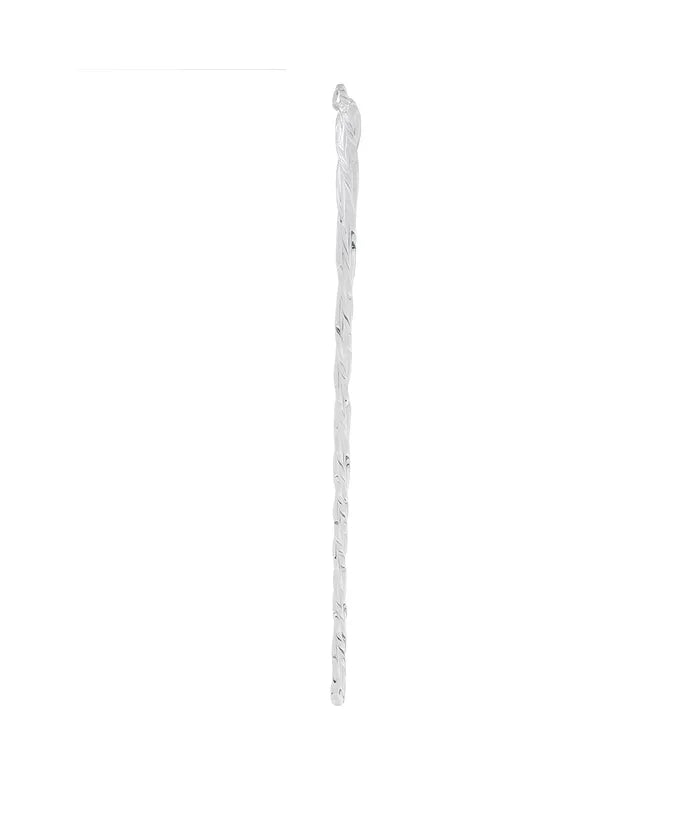 Twisted Glass Icicle Ornaments, 12-Piece Box