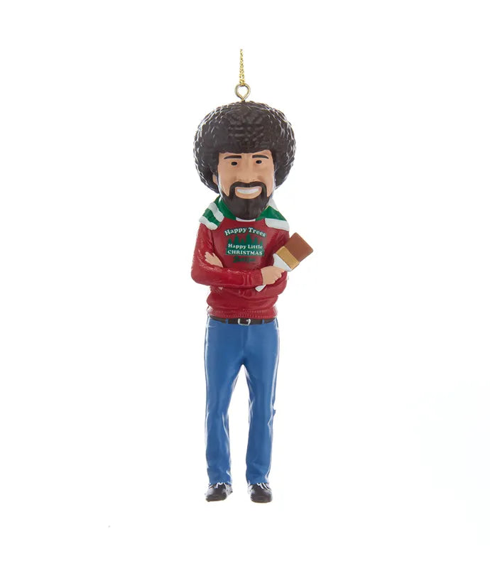 Bob Ross Figural Ornament