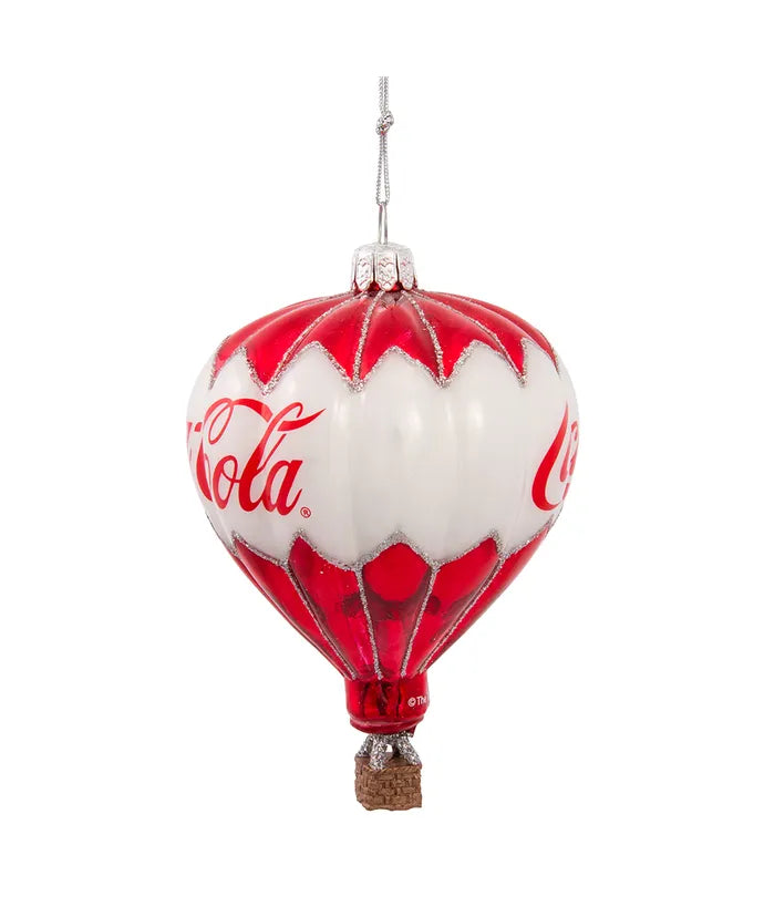 Coca-Cola Balloon Glass Ornament