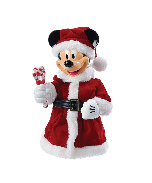 10" Un-Lit Disney Mickey Mouse With Bendable Arms Treetop