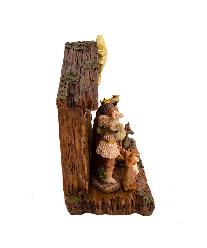 Nativity Set With 10 Figures And Stable