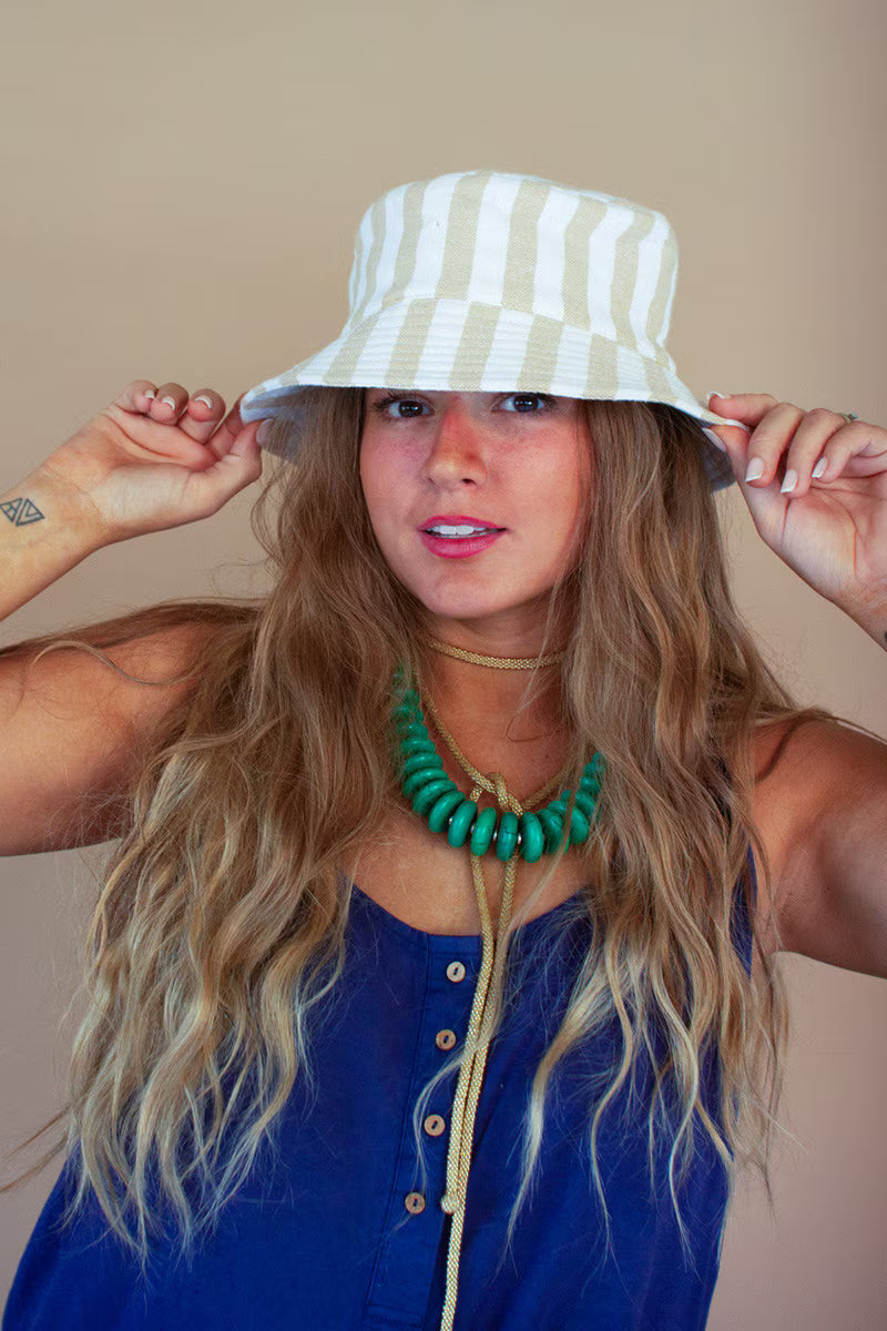 Set of 3 Striped Vacation Accessories