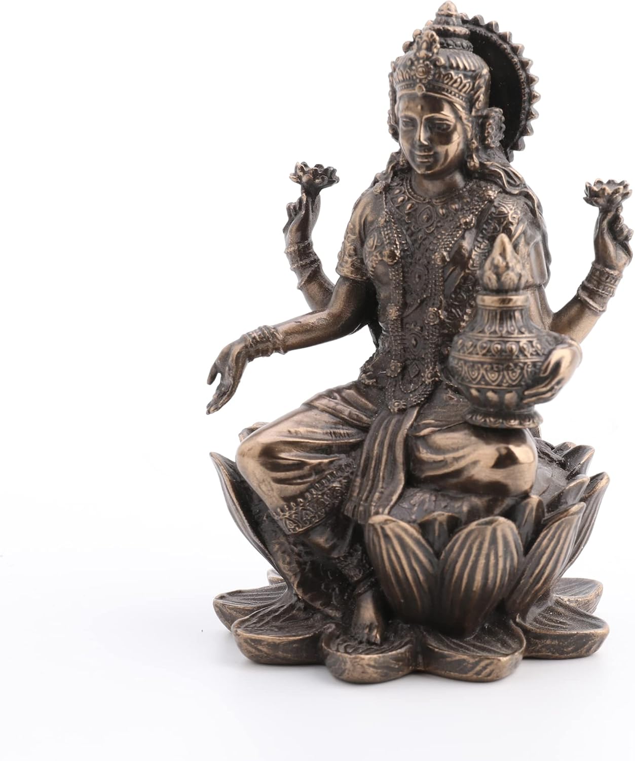 Lakshmi Sitting On Lotus