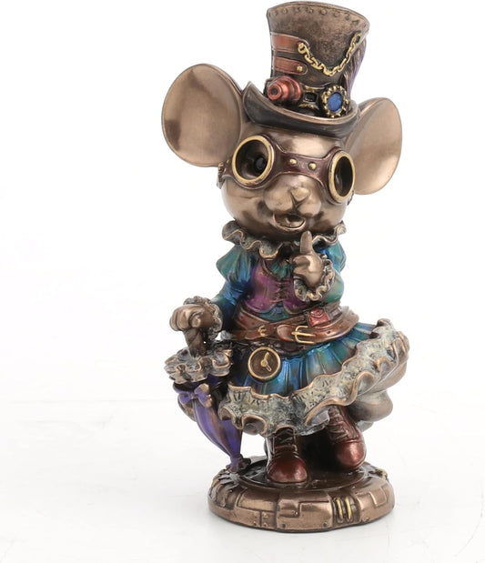 Steampunk Lady Mouse With A Proper Parasol