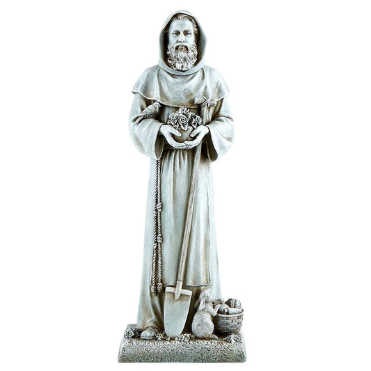 Saint Fiacre Garden Statue