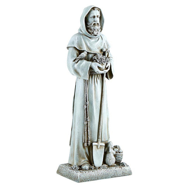 Saint Fiacre Garden Statue