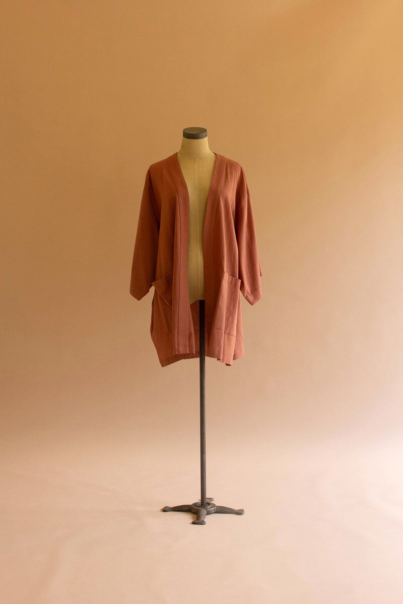 Sienna Short Kimono with Front Pockets