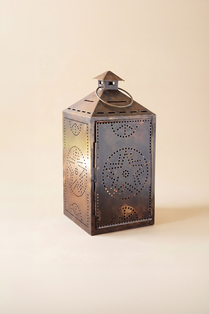 Rustic Metal Lantern