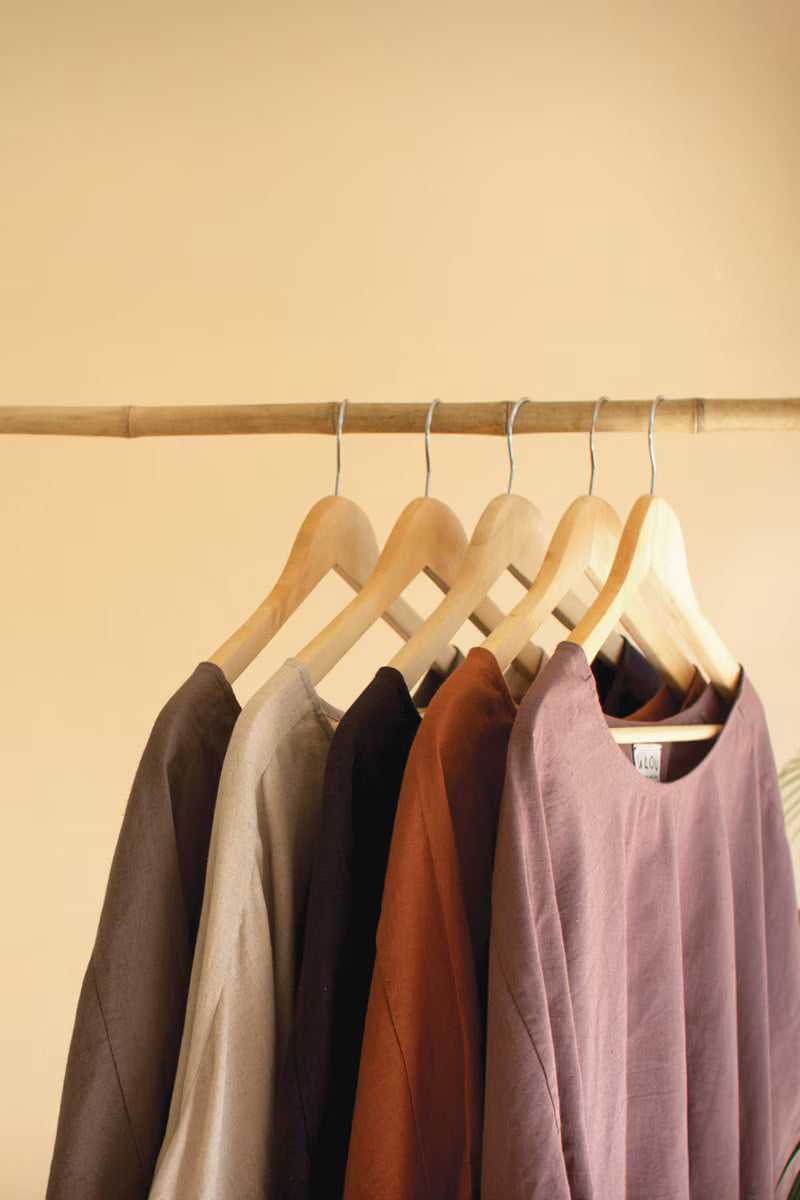 Mulberry Short-Sleeve Blouse with Button Detail on Sleeves