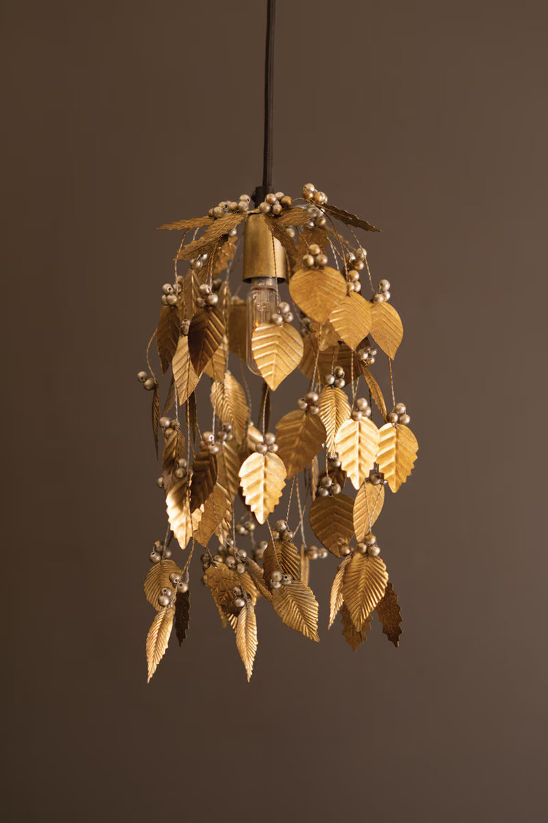 Antique Gold Vines Pendant Light