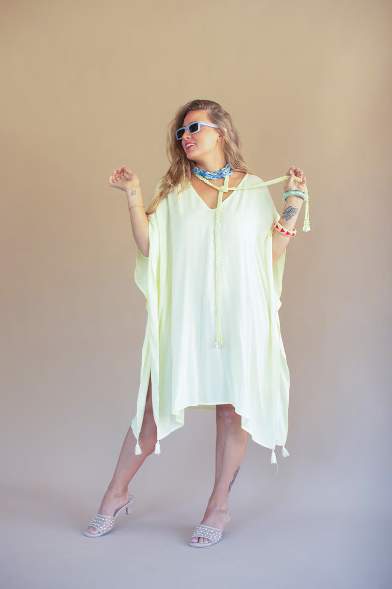 Sunoil Kaftan with Matching Bag