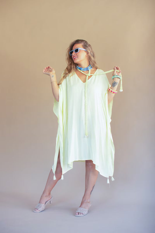 Sunoil Kaftan with Matching Bag
