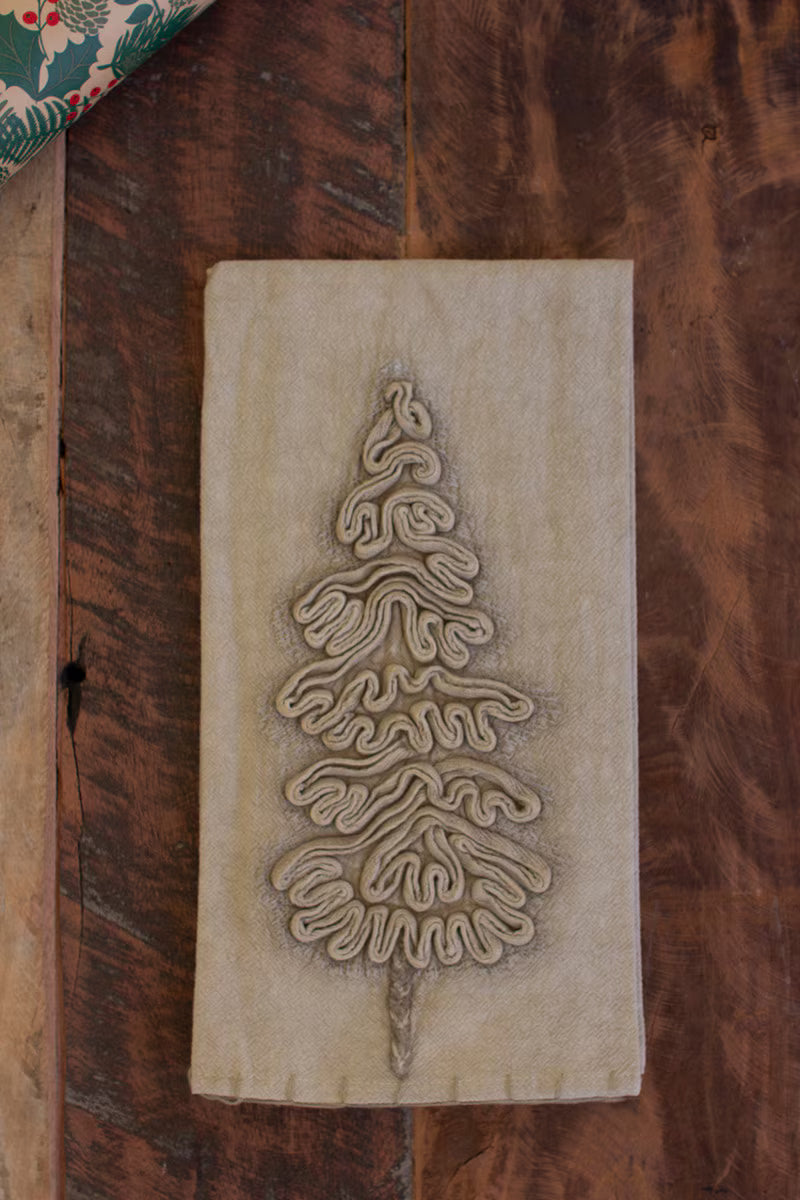 Set of 3 Christmas Tree Kitchen Towels