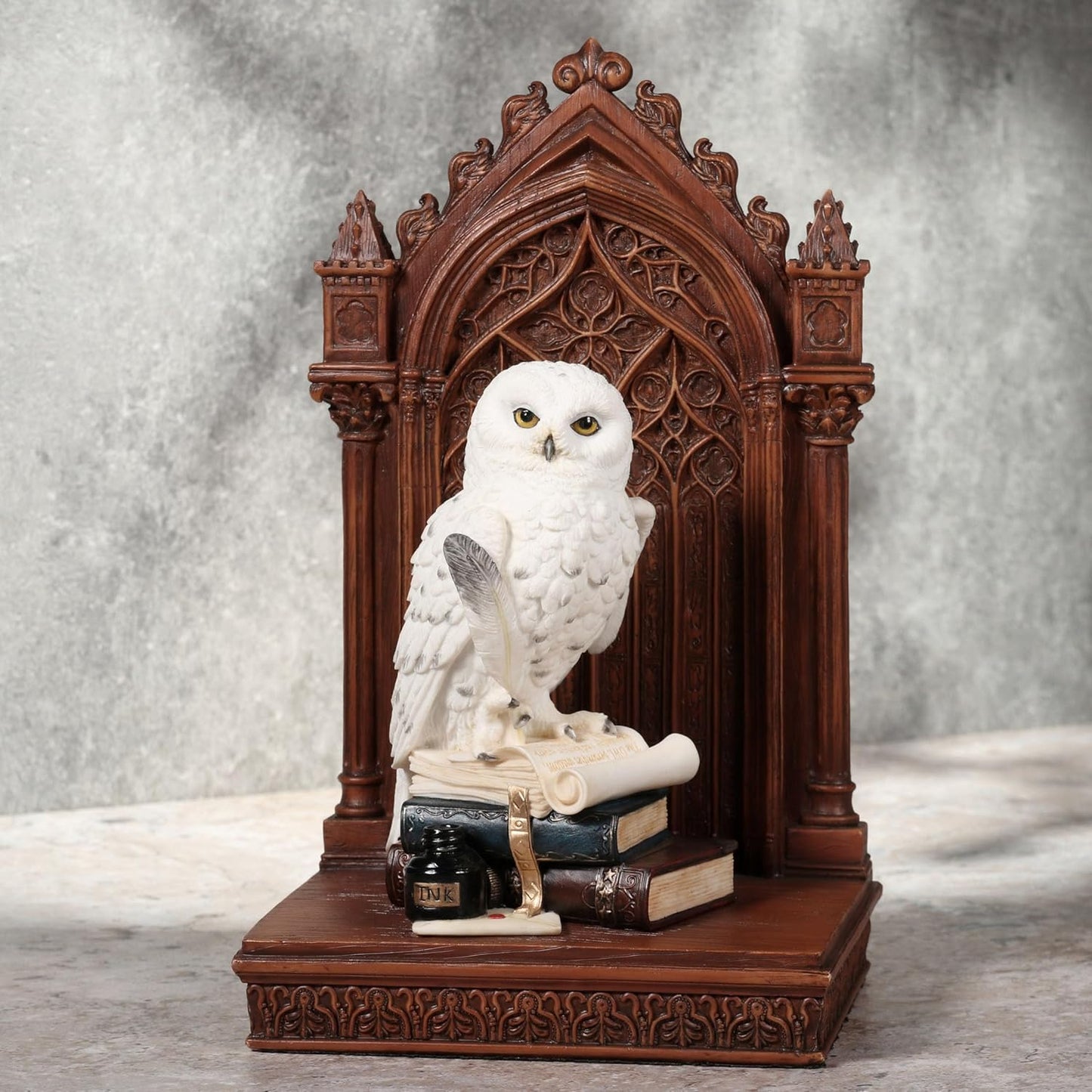 Grand Snowy Owl Of Wisdom