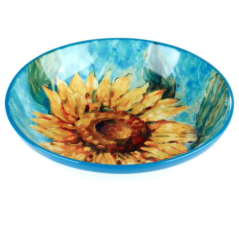 Golden Sunflowers Serving/Pasta Bowl