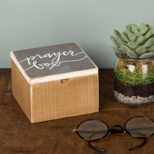 Prayer Box Hinged Box