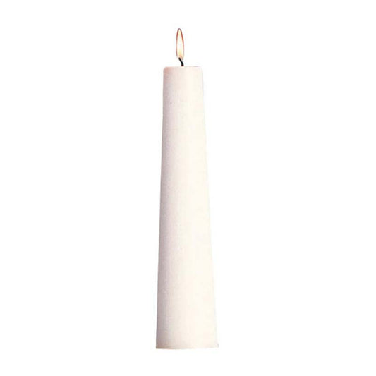 Plain White Christ Candle