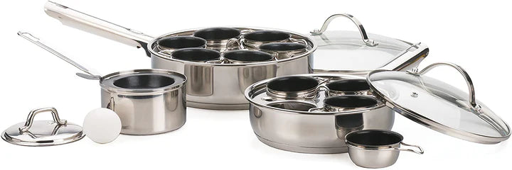 4 Egg Poacher Set