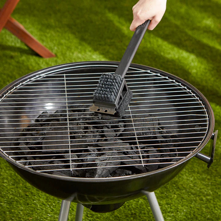 3-In-1 Nylon Grill Brush