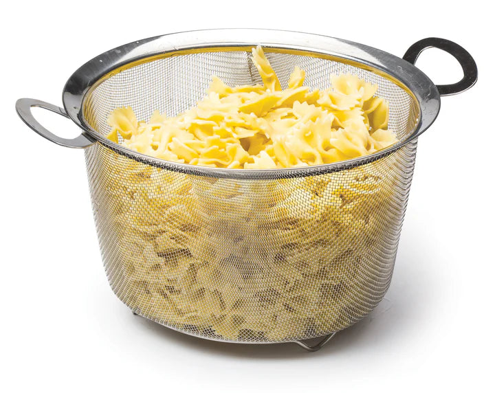 Wide Rim Mesh Basket - Large