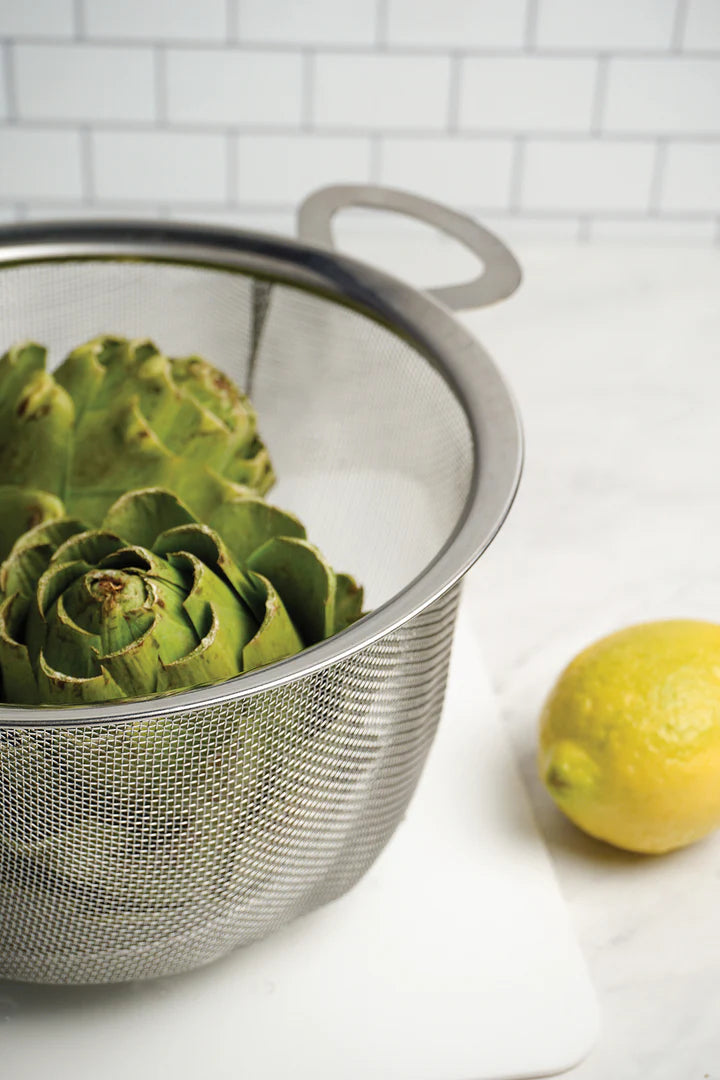 Wide Rim Mesh Basket - Large