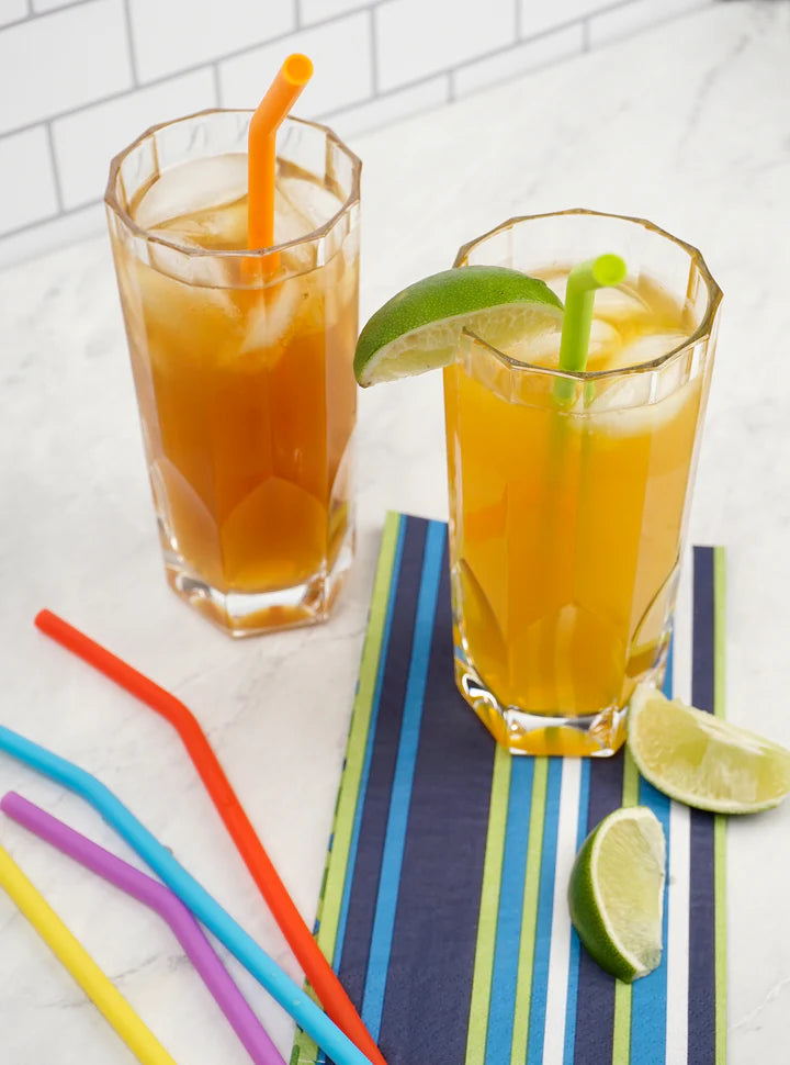 10 In Silicone Straw Set Of 6