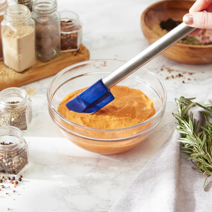 Small Blue Silicone Spatula