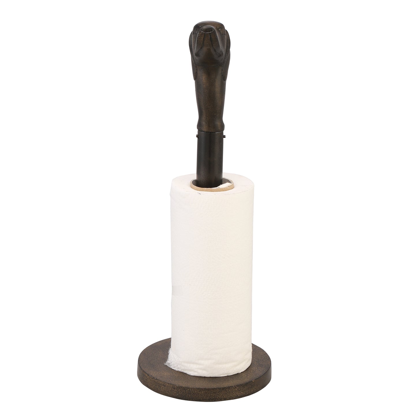Dog Head Paper Towel Holder