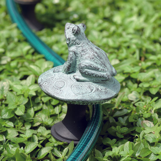 Frog On Mushroom Hose Guard