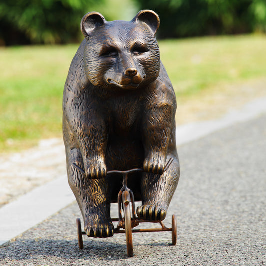 Big Bear - Little Trike Sculpture