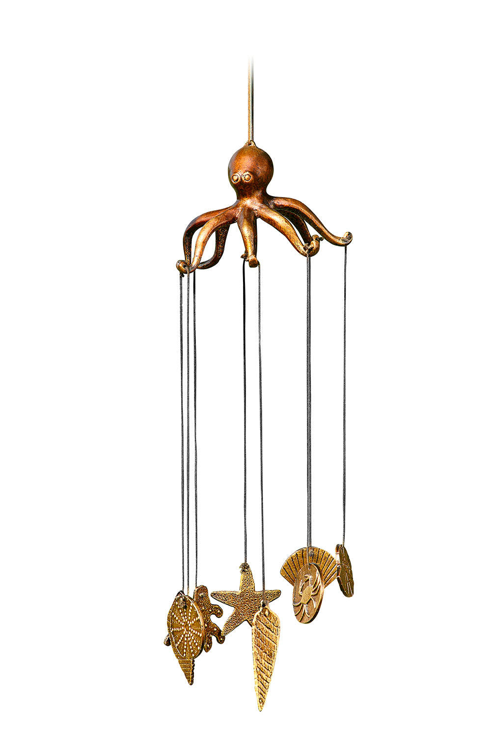 Octopus And Seashell Windchime