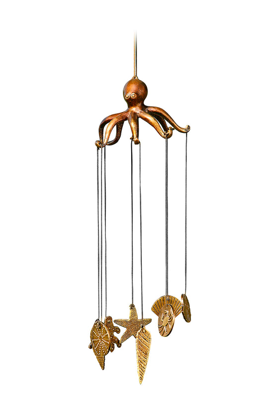 Octopus And Seashell Windchime