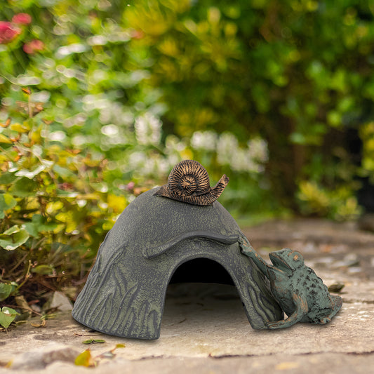 Toad House With Snail