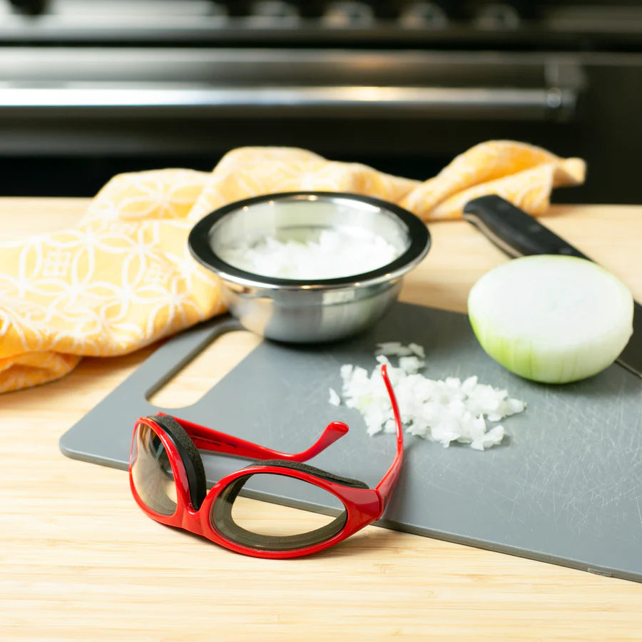Onion Goggles, Fog Free Lenses, Safely Prepare Food Without Tears
