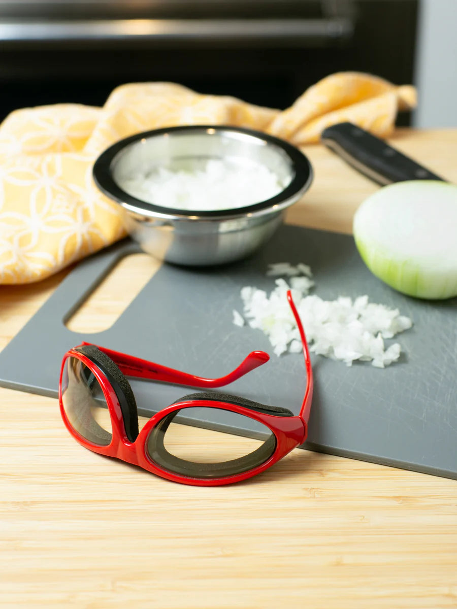 Onion Goggles, Fog Free Lenses, Safely Prepare Food Without Tears