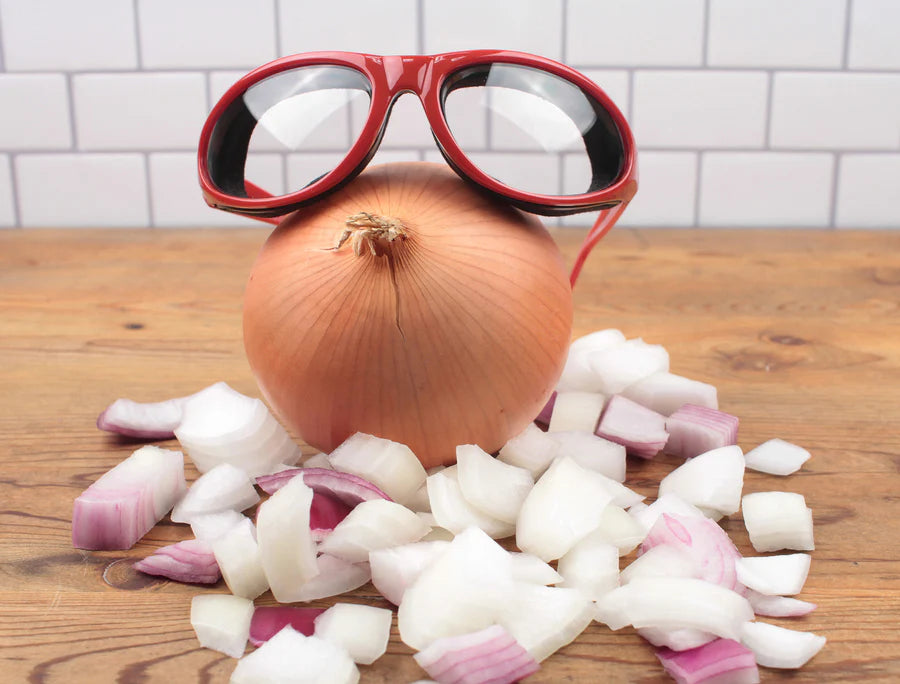 Onion Goggles, Fog Free Lenses, Safely Prepare Food Without Tears
