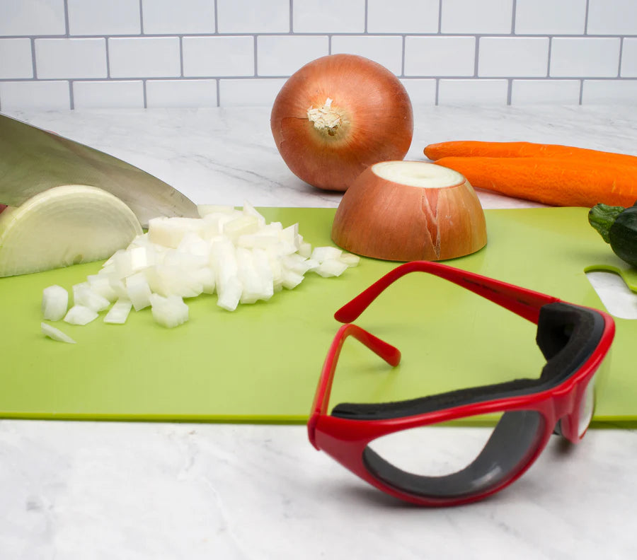 Onion Goggles, Fog Free Lenses, Safely Prepare Food Without Tears