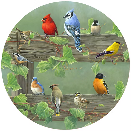 Rail Birds 8" Trivet
