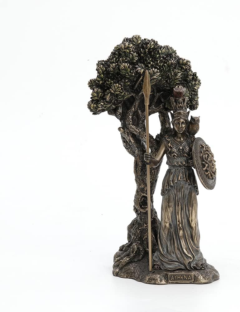 Athena Standing Under Sacred Olive Tree