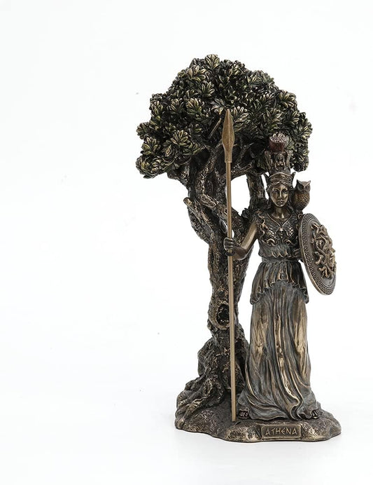 Athena Standing Under Sacred Olive Tree