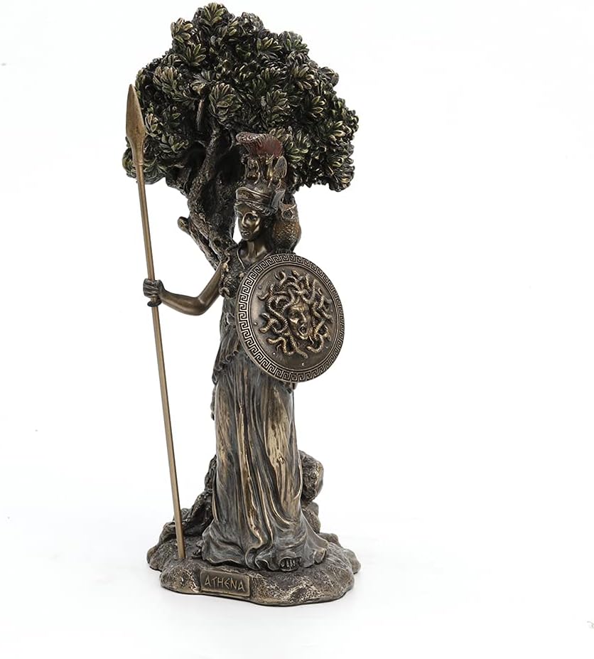 Athena Standing Under Sacred Olive Tree
