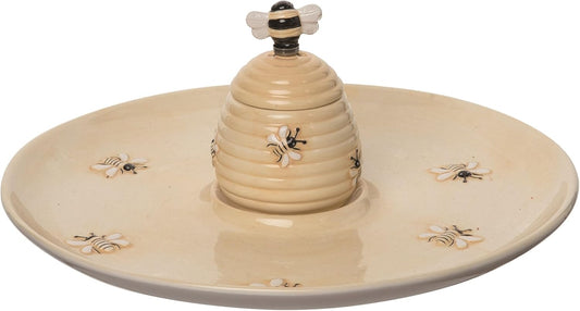 Dol Beehive Chip & Dip With Spreader Set Of 3