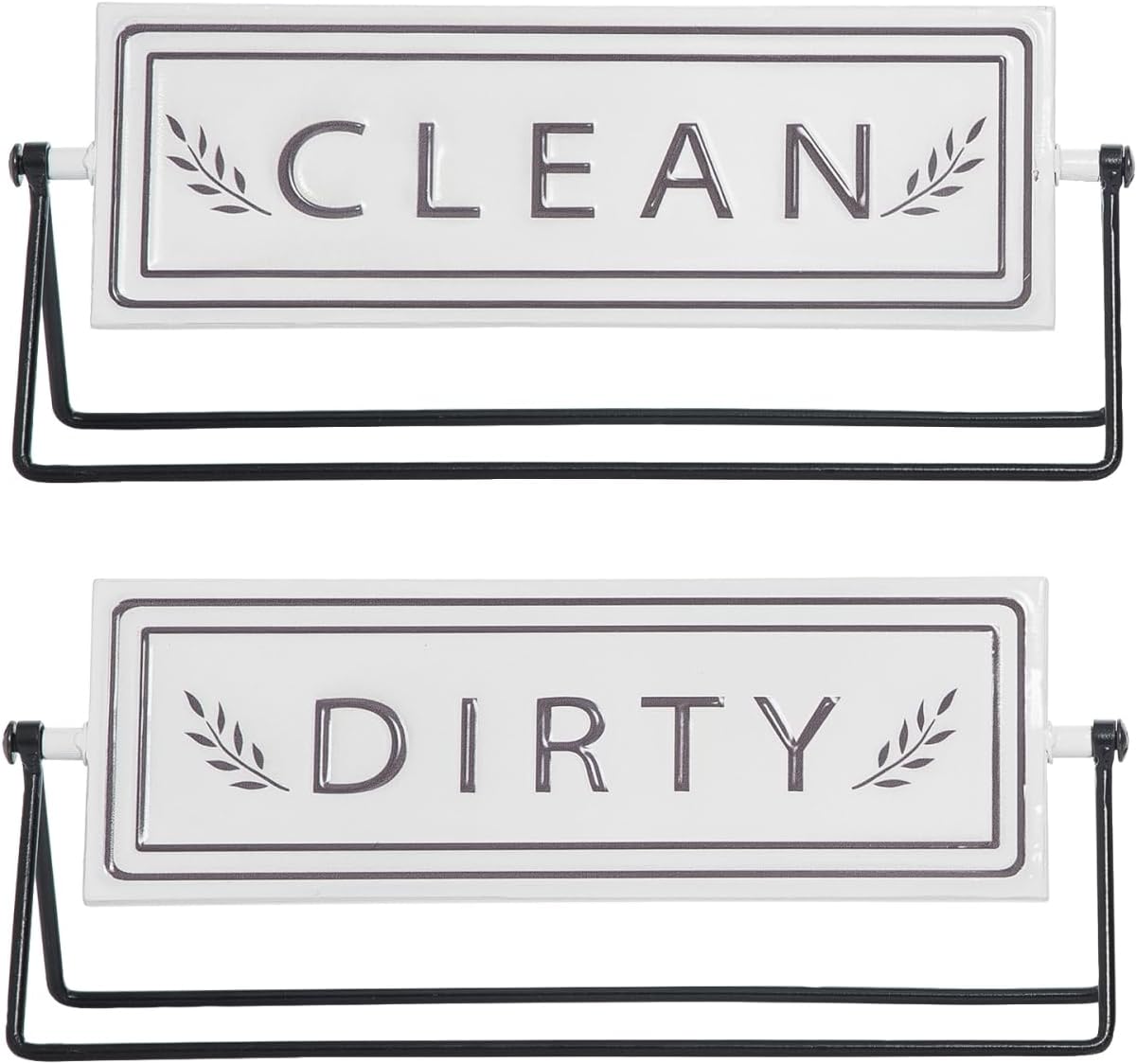 Large Rotating Metal Embossed Sign